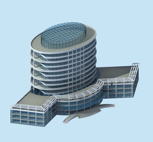 City planning office building fashion design – 222 3D Model