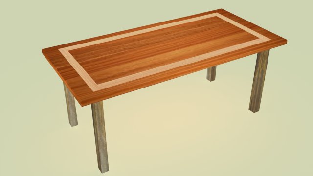 Table obj fbx max 3D Model