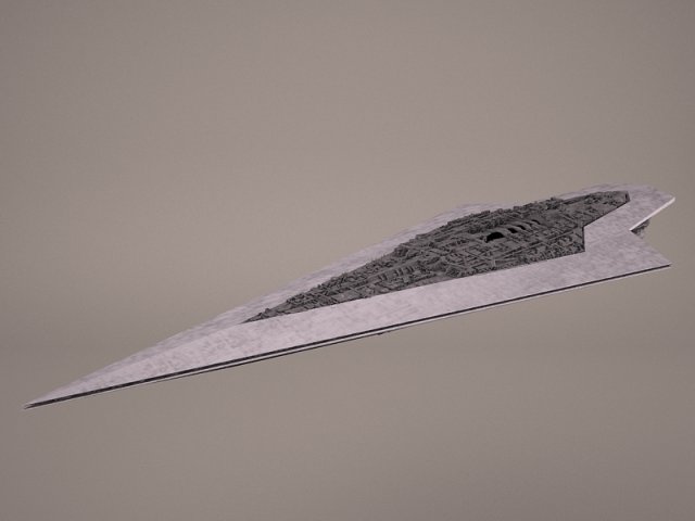 Super Star Destroyer Executor 3D Model