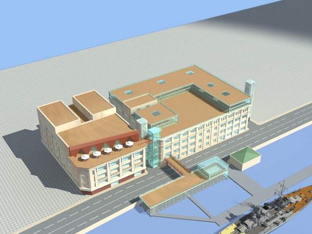 City planning office building fashion design – 144 3D Model