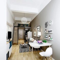 European-style living room design 99 3D Model