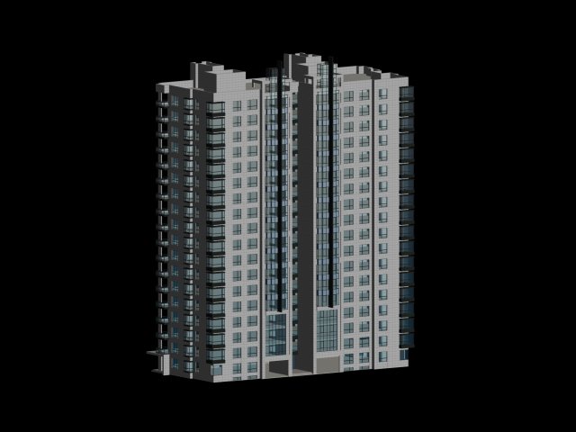 City government office building architectural design – 71 3D Model