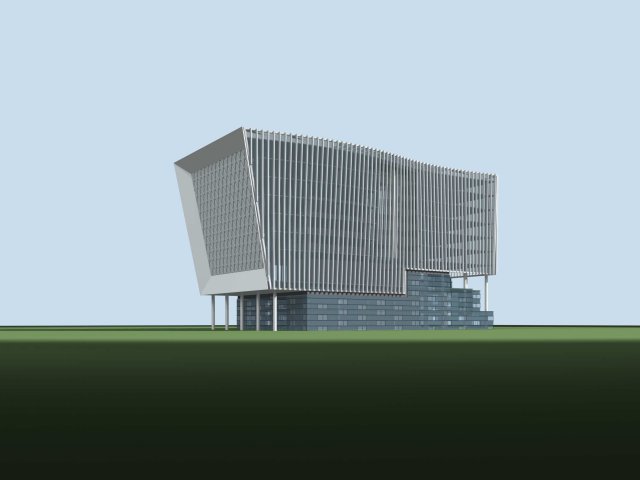 City planning office building fashion design – 267 3D Model