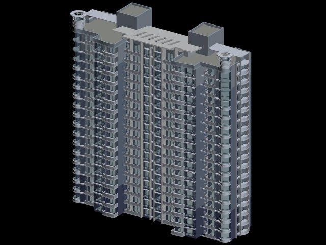 City government office building architectural design – 189 3D Model