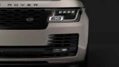 Range Rover Autobiography Hybrid L405 2018 3D Model