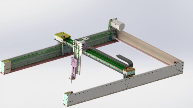 Gantry manipulator 3D Model