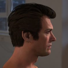 Clint Eastwood Dirty Harry head 3D Model