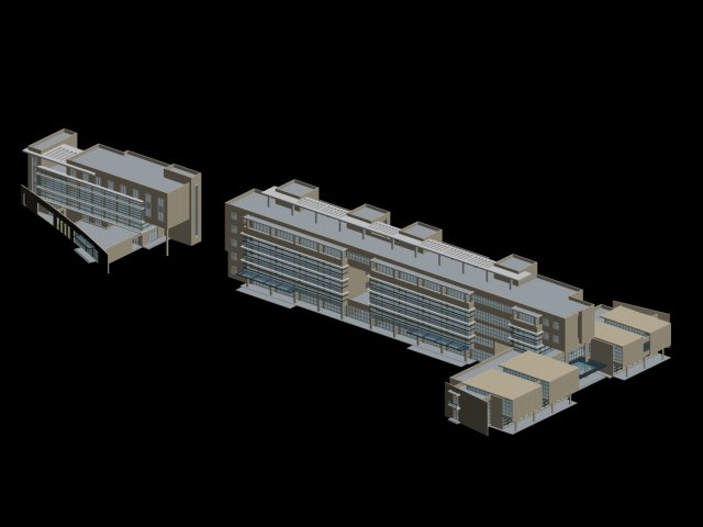 City planning office building fashion design – 145 3D Model