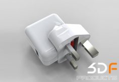Apple Phone Adaptor 3D Model