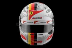 Helmet Arai GP6 2017 – Vettel Brazil version texture 3D Model