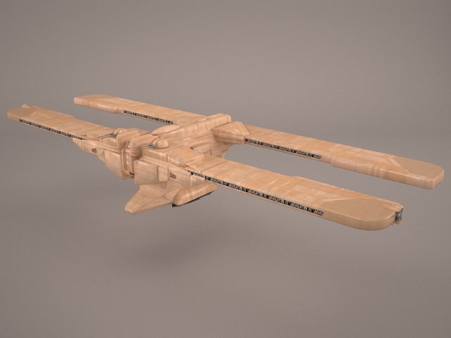 Tensor Field Generator Housing Star Wars 3D Model