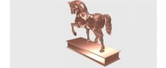 Horse of Leonardo 3D Model