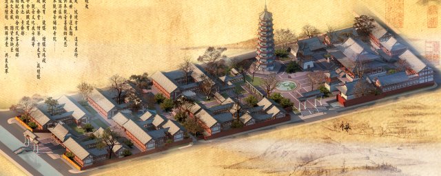 City chinese ancient luxury palace building – 80 3D Model