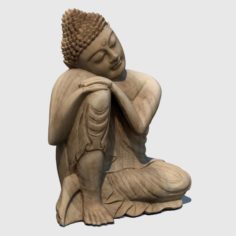 Resting Buddha 3D Model