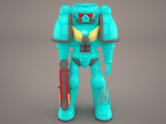Sci-Fi Human Trooper 3D Model