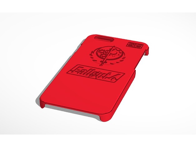 Fallout Phone Case 3D Print Model