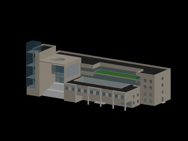 City planning office building fashion design – 391 3D Model