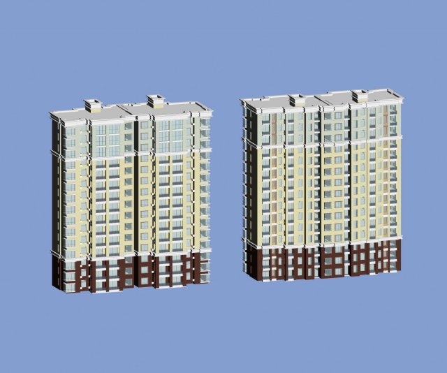 City government office building architectural design – 243 3D Model