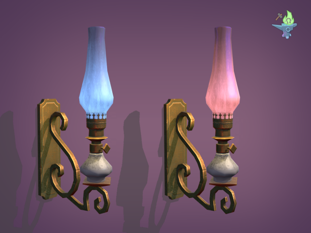 Victorian Sconce 3D Model