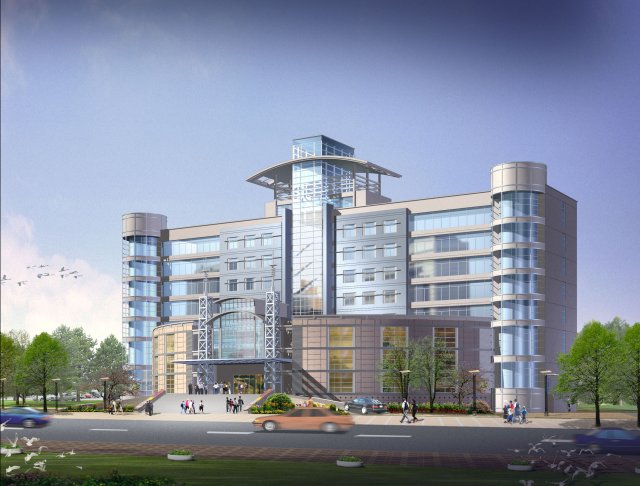 City planning office building fashion design – 150 3D Model
