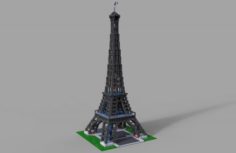 Lego Tower Eifel 3D Model