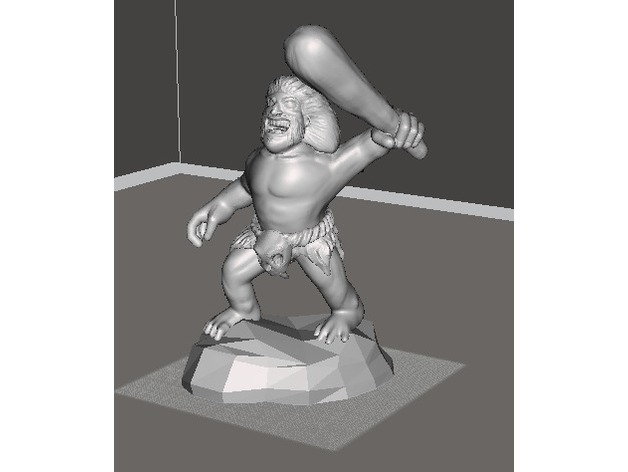 好野人- wildman 3D Print Model