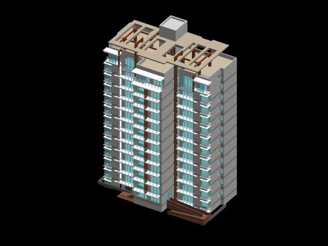 City government office building architectural design – 263 3D Model