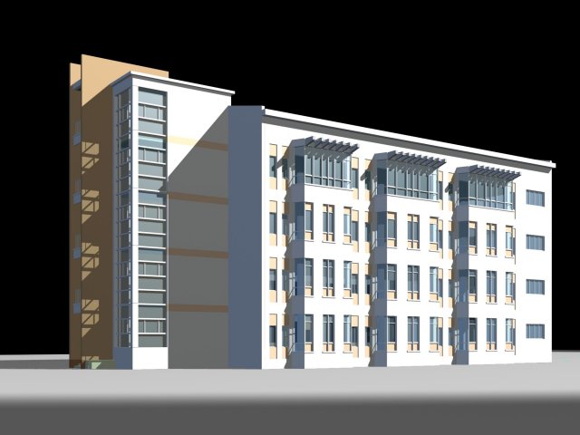 City planning office building fashion design – 169 3D Model