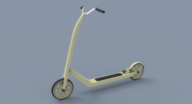 Kick scooter for children 3D Model