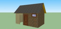 Tool shed 3D Model
