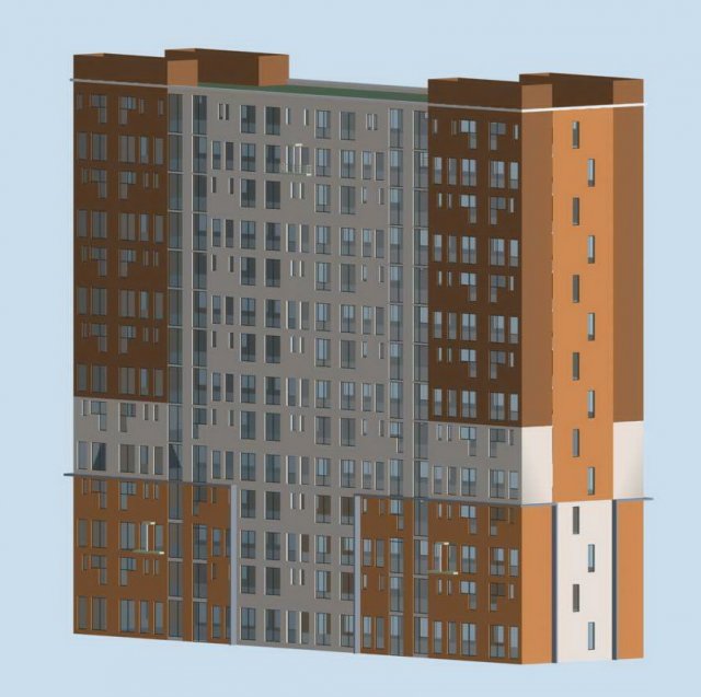 City government office building architectural design – 29 3D Model