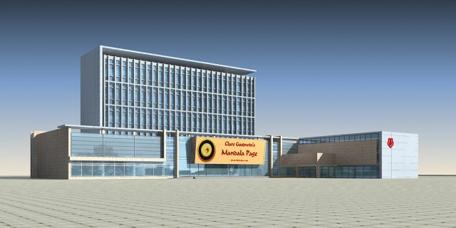 City planning office building fashion design – 315 3D Model