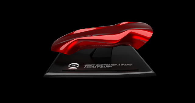 Business souvenir car Mazda CX5 3D Model