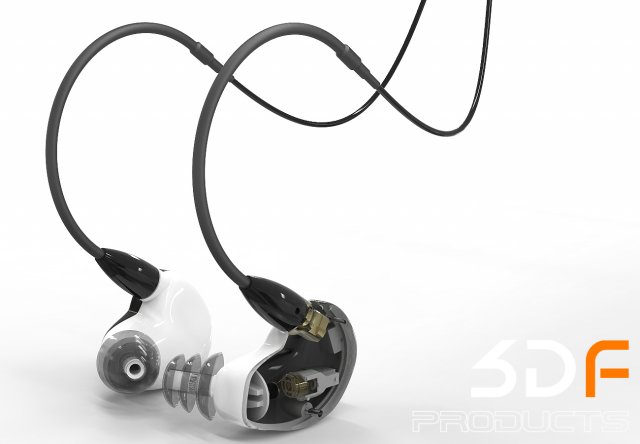 Earphones Sure 3D Model