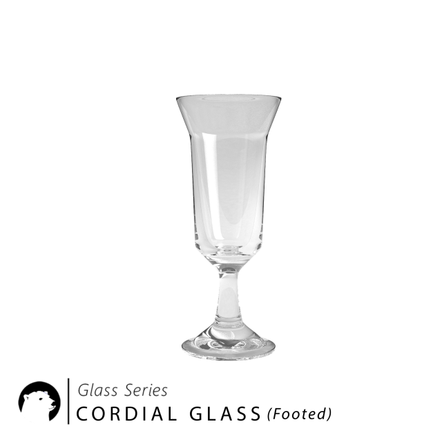 Glass Series – Cordial Glass Footed 3D Model