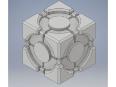 PORTAL CUBE 3D Print Model