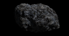 Fantasy Asteroid 3D Model