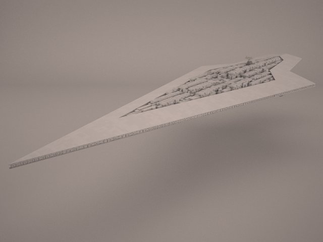 Super Star Destroyer Executor 3D Model