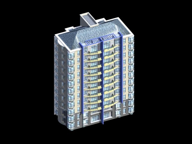 City government office building architectural design – 230 3D Model