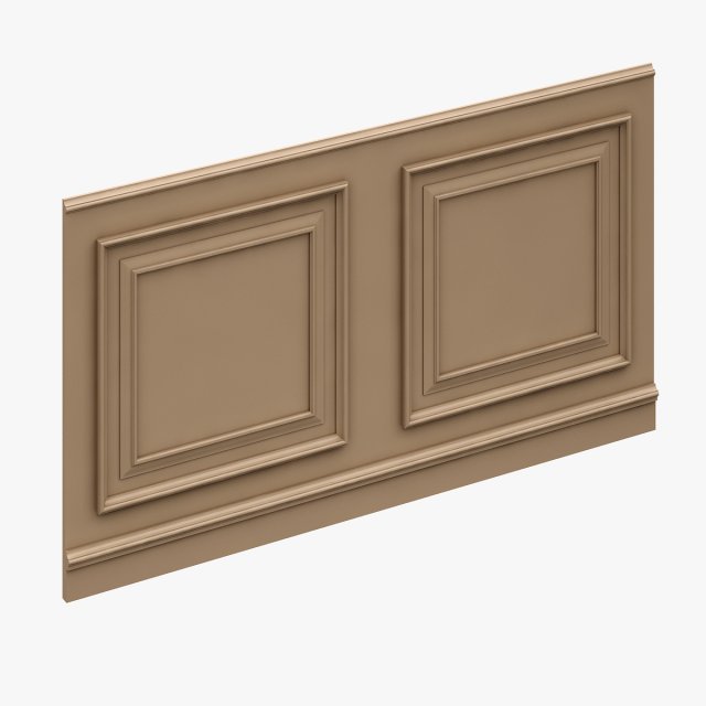 Wainscot 3D Model