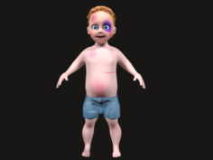 THe bad little boy 3D Model