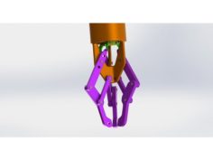 Biped Robot 3D Print Model