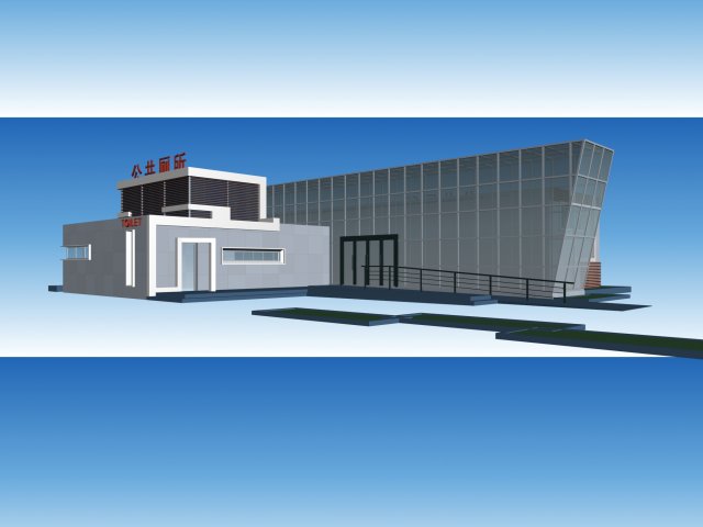 City planning office building fashion design – 160 3D Model