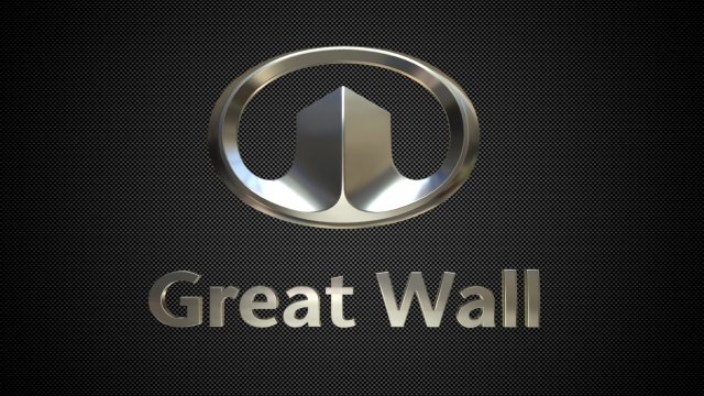 Great wall logo 3D Model