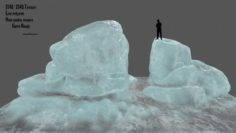 Ice rock 3D Model