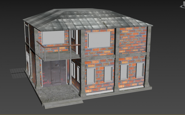 House for playing on the phone 3D Model