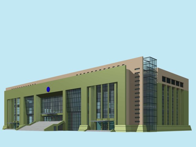 City planning office building fashion design – 192 3D Model