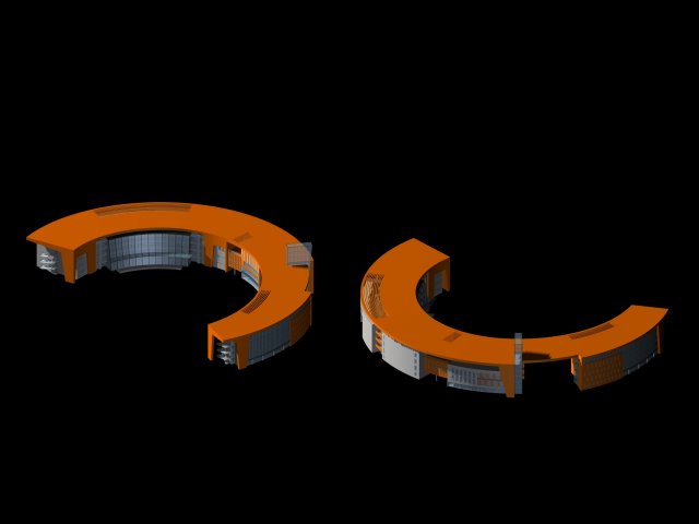 City planning office building fashion design – 213 3D Model
