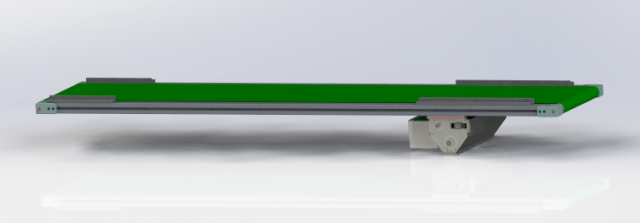 Large belt conveyor 3D Model