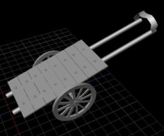 Cart 3D Model